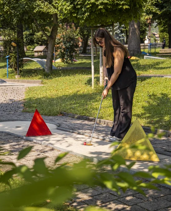 Minigolf in Tramin – Freizeittipp für Gäste des Ansitz Romani in Südtirol