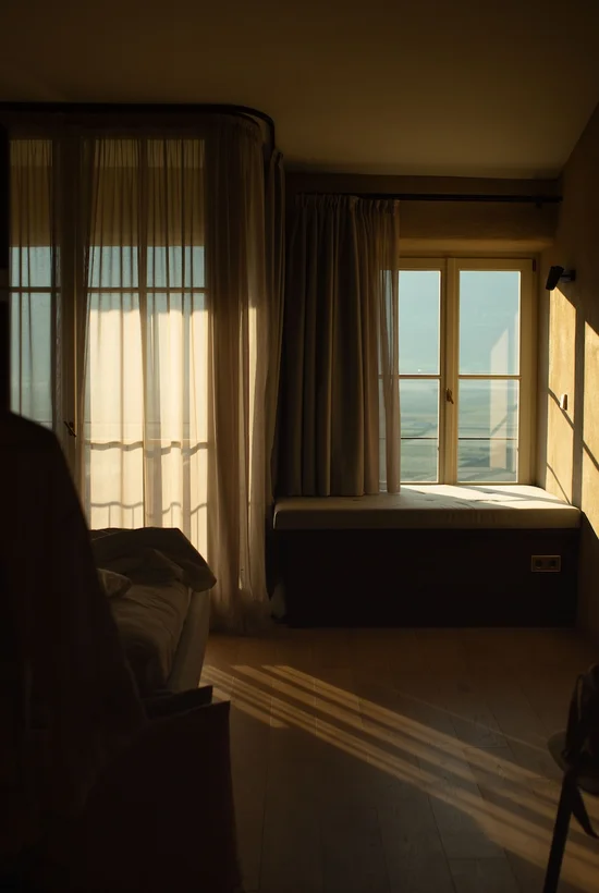 Zimmer im Ansitz Romani mit Blick ins Grüne – Hotel in Tramin, Südtirol