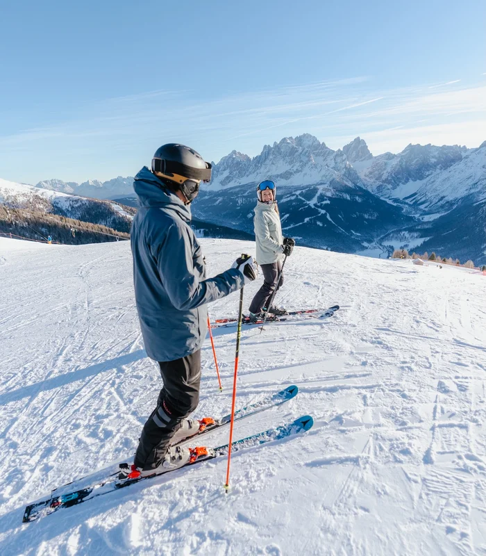 Skiurlaub in den Südtiroler Bergen – Winter im Ansitz Romani in Tramin