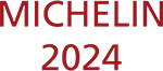 Logo Guide Michelin 2024 – Auszeichnung des Haubenrestaurants im Ansitz Romani